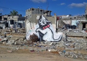 Street-Art-by-Banksy-in-Gaza-Palestine-1